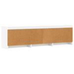 vidaXL TV skrinka 168 x 33 x 47 cm Biela Kompozitné drevo – Obrázok 6