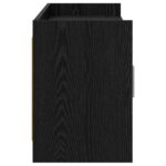 vidaXL TV skrinka 168 x 33 x 47 cm Čierny dub Kompozitné drevo – Obrázok 5