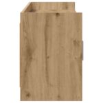 vidaXL TV skrinka 168 x 33 x 47 cm Dub artisan Kompozitné drevo – Obrázok 5