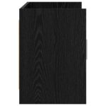 vidaXL TV skrinka 102 x 33 x 47 cm Čierny dub Kompozitné drevo – Obrázok 5
