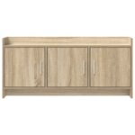 vidaXL TV skrinka 102 x 33 x 47 cm Dub sonoma Kompozitné drevo – Obrázok 4