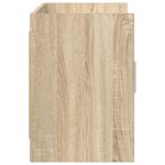 vidaXL TV skrinka 102 x 33 x 47 cm Dub sonoma Kompozitné drevo – Obrázok 5