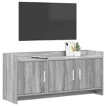 vidaXL TV skrinka 102 x 33 x 47 cm Sivý Sonoma Kompozitné drevo – Obrázok 2