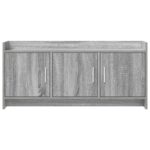 vidaXL TV skrinka 102 x 33 x 47 cm Sivý Sonoma Kompozitné drevo – Obrázok 4