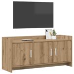vidaXL TV skrinka 102 x 33 x 47 cm Dub artisan Kompozitné drevo – Obrázok 2