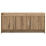 vidaXL TV skrinka 102 x 33 x 47 cm Dub artisan Kompozitné drevo – Obrázok 4