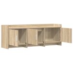 vidaXL TV skrinka 130 x 33 x 47 cm Dub sonoma Kompozitné drevo – Obrázok 3