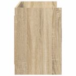 vidaXL TV skrinka 130 x 33 x 47 cm Dub sonoma Kompozitné drevo – Obrázok 5