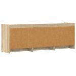 vidaXL TV skrinka 130 x 33 x 47 cm Dub sonoma Kompozitné drevo – Obrázok 6