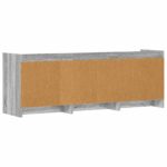 vidaXL TV skrinka 130 x 33 x 47 cm Sivý Sonoma Kompozitné drevo – Obrázok 6