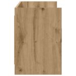 vidaXL TV skrinka 130 x 33 x 47 cm Dub artisan Kompozitné drevo – Obrázok 5