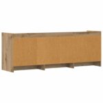 vidaXL TV skrinka 130 x 33 x 47 cm Dub artisan Kompozitné drevo – Obrázok 6