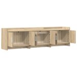 vidaXL TV skrinka 168 x 33 x 47 cm Dub sonoma Kompozitné drevo – Obrázok 3