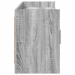 vidaXL TV skrinka 168 x 33 x 47 cm Sivý Sonoma Kompozitné drevo – Obrázok 5