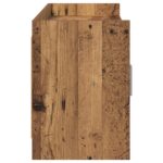 vidaXL TV skrinka 168 x 33 x 47 cm Staré drevo Kompozitné drevo – Obrázok 5