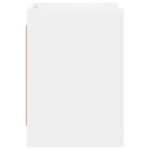 vidaXL TV skrinka 60 x 33 x 47 cm Biela Kompozitné drevo – Obrázok 4