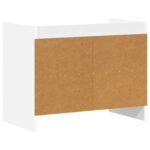 vidaXL TV skrinka 60 x 33 x 47 cm Biela Kompozitné drevo – Obrázok 5