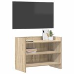 vidaXL TV skrinka 60 x 33 x 47 cm Dub sonoma Kompozitné drevo – Obrázok 2