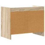vidaXL TV skrinka 60 x 33 x 47 cm Dub sonoma Kompozitné drevo – Obrázok 5