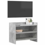 vidaXL TV skrinka 60 x 33 x 47 cm Betónovo sivá Kompozitné drevo – Obrázok 2