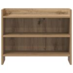vidaXL TV skrinka 60 x 33 x 47 cm Dub artisan Kompozitné drevo – Obrázok 3