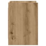 vidaXL TV skrinka 60 x 33 x 47 cm Dub artisan Kompozitné drevo – Obrázok 4
