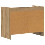 vidaXL TV skrinka 60 x 33 x 47 cm Dub artisan Kompozitné drevo – Obrázok 5