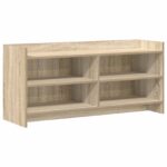vidaXL TV skrinka 100 x 33 x 47 cm Dub sonoma Kompozitné drevo