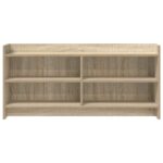 vidaXL TV skrinka 100 x 33 x 47 cm Dub sonoma Kompozitné drevo – Obrázok 3