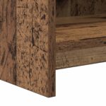 vidaXL TV skrinka 100 x 33 x 47 cm Staré drevo Kompozitné drevo – Obrázok 5