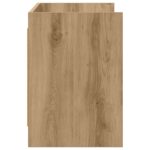 vidaXL TV skrinka 100 x 33 x 47 cm Dub artisan Kompozitné drevo – Obrázok 4