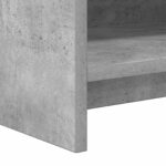 vidaXL TV skrinka 135 x 33 x 47 cm Betónovo sivá Kompozitné drevo – Obrázok 6