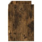 vidaXL TV skrinka 135 x 33 x 47 cm Dymový dub Kompozitné drevo – Obrázok 4