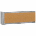 vidaXL TV skrinka 135 x 33 x 47 cm Sivý Sonoma Kompozitné drevo – Obrázok 5