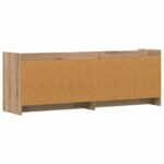 vidaXL TV skrinka 135 x 33 x 47 cm Dub artisan Kompozitné drevo – Obrázok 5