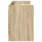 vidaXL TV skrinka 168 x 33 x 47 cm Dub sonoma Kompozitné drevo – Obrázok 4