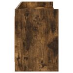 vidaXL TV skrinka 168 x 33 x 47 cm Dymový dub Kompozitné drevo – Obrázok 4