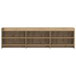 vidaXL TV skrinka 168 x 33 x 47 cm Dub artisan Kompozitné drevo – Obrázok 3