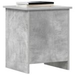 vidaXL Úložná truhlica Betónovo sivá 40 x 40 x 50 cm Kompozitné drevo – Obrázok 2