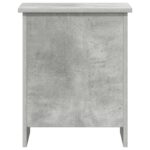 vidaXL Úložná truhlica Betónovo sivá 40 x 40 x 50 cm Kompozitné drevo – Obrázok 4