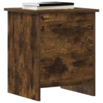vidaXL Úložná truhlica Dymový dub 40 x 40 x 50 cm Kompozitné drevo – Obrázok 2
