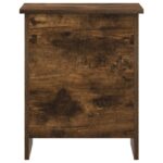 vidaXL Úložná truhlica Dymový dub 40 x 40 x 50 cm Kompozitné drevo – Obrázok 4