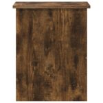 vidaXL Úložná truhlica Dymový dub 40 x 40 x 50 cm Kompozitné drevo – Obrázok 5