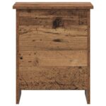 vidaXL Úložná truhlica Staré drevo 40 x 40 x 50 cm Kompozitné drevo – Obrázok 4