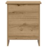 vidaXL Úložná truhlica Dub artisan 40 x 40 x 50 cm Kompozitné drevo – Obrázok 4