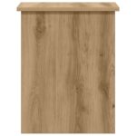 vidaXL Úložná truhlica Dub artisan 40 x 40 x 50 cm Kompozitné drevo – Obrázok 5