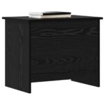 vidaXL Úložná truhlica Čierny dub 60 x 40 x 50 cm Kompozitné drevo – Obrázok 2