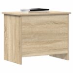 vidaXL Úložná truhlica Dub sonoma 60 x 40 x 50 cm Kompozitné drevo – Obrázok 2