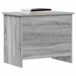 vidaXL Úložná truhlica Sivý Sonoma 60 x 40 x 50 cm Kompozitné drevo – Obrázok 2