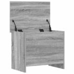 vidaXL Úložná truhlica Sivý Sonoma 60 x 40 x 50 cm Kompozitné drevo – Obrázok 3